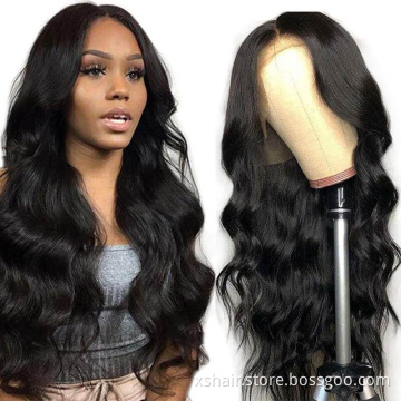 Brazil Wholesale 10A Human Hair Wig Body Wave Women Hair Wig 12a Virgin Hair Wig